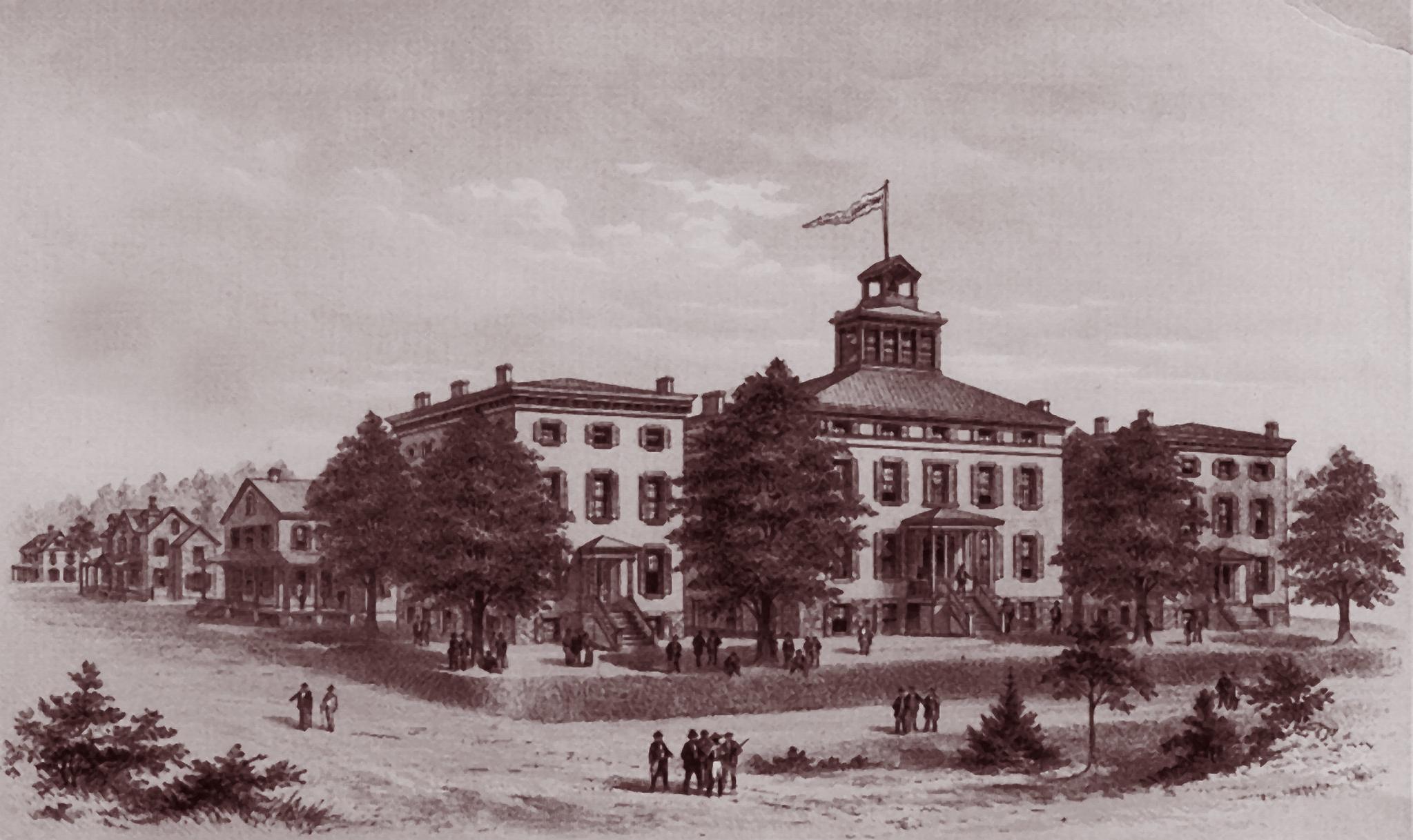 The Hill Dorms in 1860